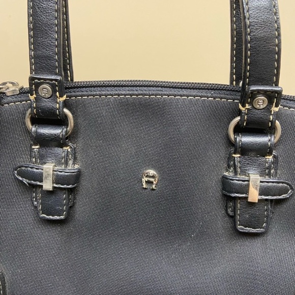 Vintage Etienne Aigner Mini Canvas Bag - Picture 3 of 6